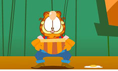 Garfield Yumurta Topluyor